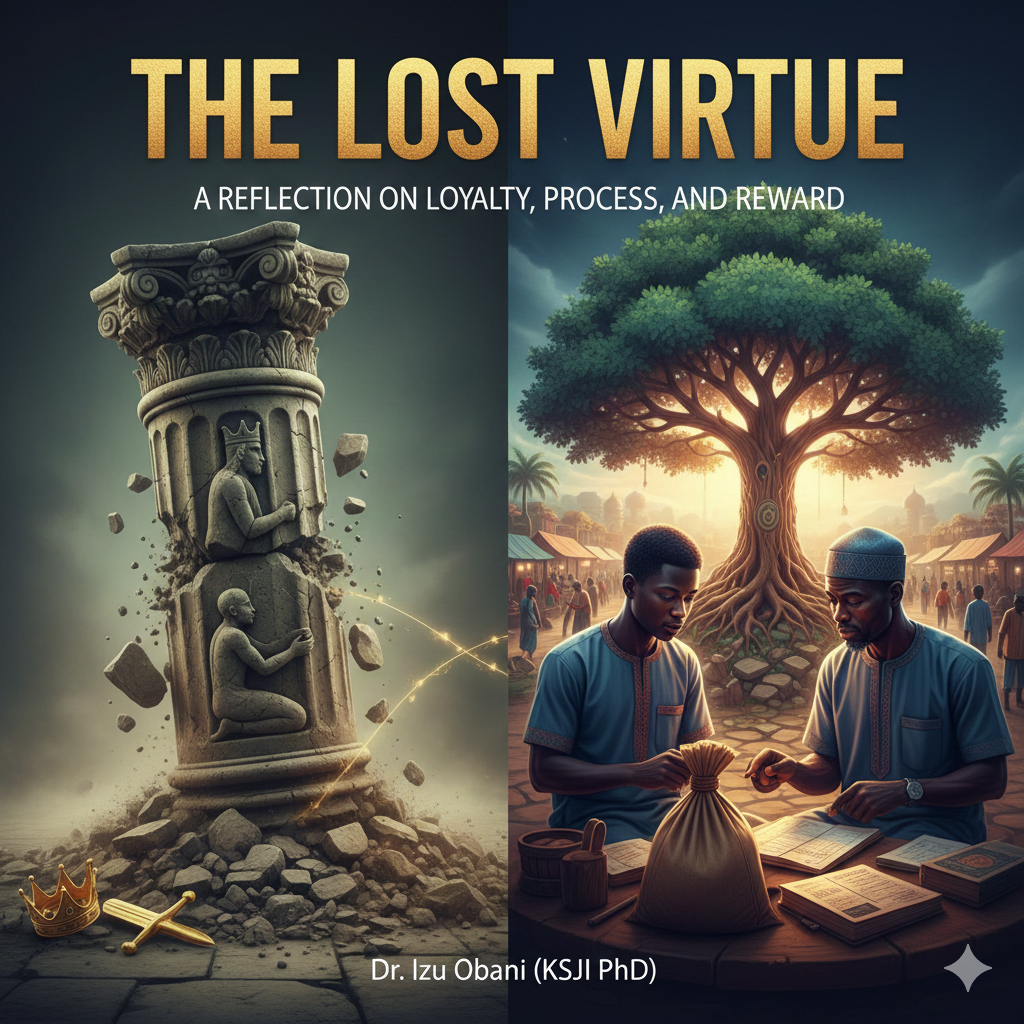 The Lost Virtue: A Reflection on Loyalty, Process, and Reward